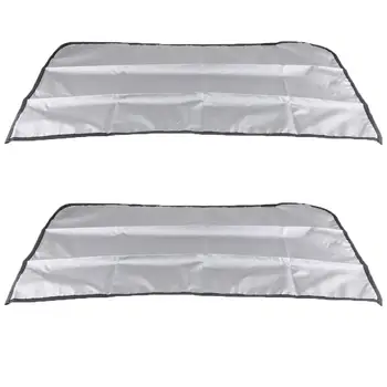 1 пара двусторонних солнцезащитных штор для боковых окон автомобиля