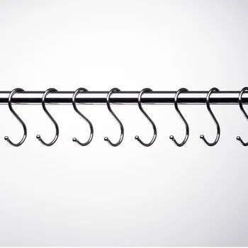 10 шт. Металлические подвесные S-образные крючки для вешалки для одежды, многофункциональная сумка без перфоратора