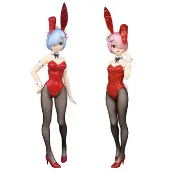 29 см 2023 В наличии японская оригинальная аниме фигурка Rem/Ram Bunny ver фигурка коллекционная модель игрушки для мальчиков