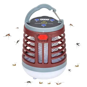 USB-ловушка для мух, светодиодная лампа на солнечной батарее, портативная ловушка для мух, УФ-излучение, Летние предметы первой необходимости, ловушка для мух в помещении и на открытом воздухе для кемпингов