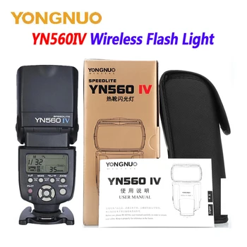 Yongnuo YN560IV Вспышка Speedlite 2.4G Беспроводное Радио Master Slave YN560 IV для Зеркальной Камеры Canon Nikon Sony Pentax Olympus Fuji