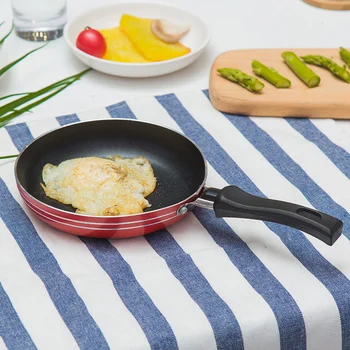 Антипригарная 12-сантиметровая мини-сковорода для приготовления блинчиков Egg Steak Master Кухонная посуда Кастрюля с противоскользящей бакелитовой ручкой Кухонные инструменты