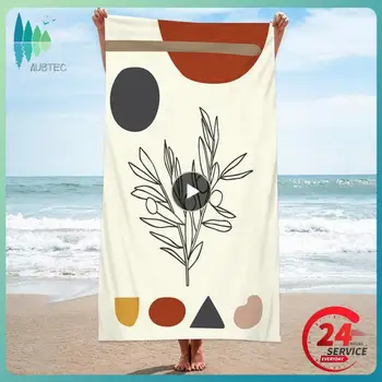 Банное полотенце, благоприятное для кожи, Многофункциональное, быстросохнущее, впитывающее Пляжное полотенце, впитывающее и быстро сохнущее, Легкая текстура, мягкая