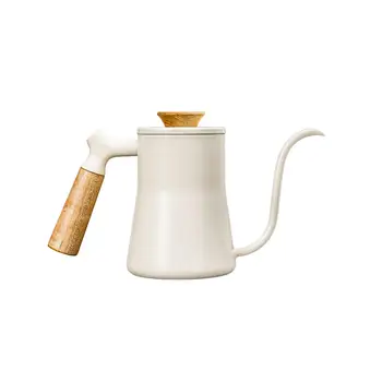 Гусиная шея Заливает кофейник для капельного заваривания чая на всех плитах
