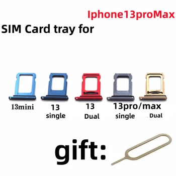 Для iphone 13promax Оригинальный Корпус Телефона Новый Адаптер для SIM-карты И Слот Для Держателя Лотка для Карт Micro SD С бесплатными инструментами для Извлечения Pin-ключа