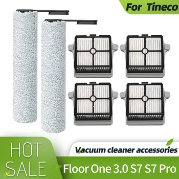Для Tineco Floor One 3.0 S7 S7 Pro, аккумуляторный ручной пылесос, запасные части, роликовая щетка, Hepa-фильтр, Запчасти, аксессуары