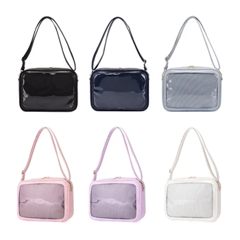 Женская сумка в японском стиле, маленькая сумка через плечо, студенческие ранцы, сумка E74B