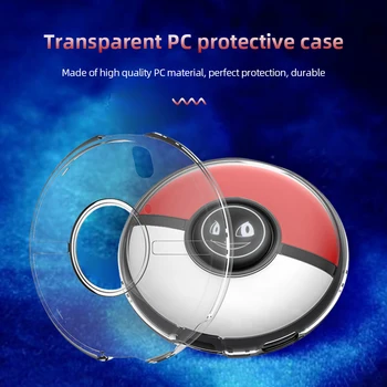 Защитный чехол Прозрачная защитная оболочка с силиконовой прокладкой для Pokémon Go Plus + Crystal