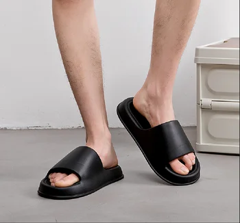 Изготовленный на заказ мужской летний брендовый флип-флоп 2023, Домашние сандалии для ванной, мужские Удобные Мягкие тапочки, уличная Мультяшная мода, Аниме