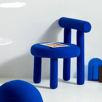 Креативный обеденный стул скандинавского дизайнера, стул для макияжа, кофейный стул, туалетный табурет, роскошная современная мебель, стул для отдыха в отеле