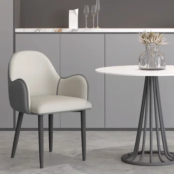 Кресло для гостиной в скандинавском стиле, Дизайнерский минималистичный Современный стул для чтения с откидной спинкой, Мебель для салона Fauteuil