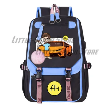 Мерч A4 Lamba, школьный рюкзак для детей, зарядка через USB, Детский рюкзак высокого качества для мальчиков и девочек, школьная сумка для подростков, сумка для ноутбука