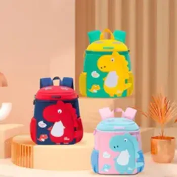 Милые рюкзаки с динозаврами для девочек и мальчиков в детском саду, школьные сумки с защитой от потери, сумка для ручек, мини-сумка для малышей, подарок Mochila Kawaii