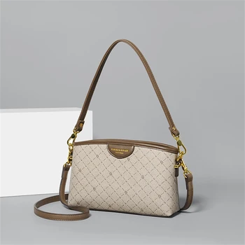 Модная сумка через плечо с винтажным принтом, женская нагрудная сумка 2023, сумка из искусственной кожи, женские дизайнерские роскошные сумки, Сумки, Женские сумки