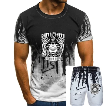 Мужская футболка CARTEL SANTA, модные топы с принтом в стиле хип-хоп ДЕ Рэп, Черная футболка, новинка, футболка для женщин