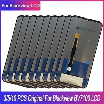 Оптовая продажа 3/5/10 шт. /лот Дисплей для Blackview BV7100 ЖК-дисплей с заменой цифрового преобразователя сенсорного экрана в сборе