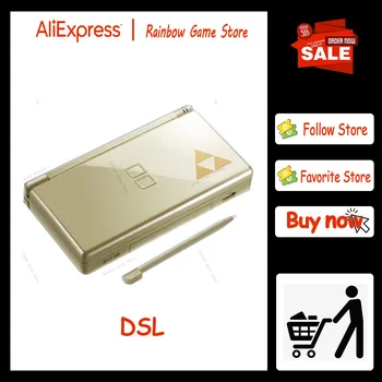 Оригинальная подержанная портативная игровая консоль Nintendo DS Lite ndsl retro free game r4 card 32 ГБ