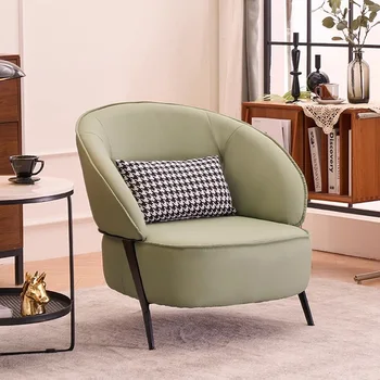 Офисные Напольные стулья Nordic Salon Relax Дизайнерское кресло для спальни с односпальной кроватью Гостиная Столовая на открытом воздухе Мебель для гостиной Poltrona