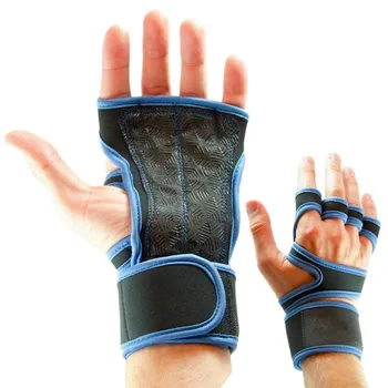 Перчатки для занятий тяжелой атлетикой для мужчин и женщин, фитнесом, Кроссфитом, Бодибилдингом, гимнастикой, перчатками для защиты рук, запястий и ладоней