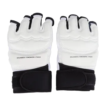 Перчатки для Спарринга Регулируемые Боксерские Перчатки Дышащие Многоцелевые Для Защиты Рук на Полпальца для Тренировки по Кикбоксингу