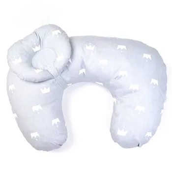 Подушка для кормления U-образной формы из чистого хлопка для новорожденных, Подушка для кормления грудью, Подушка для кормления грудью
