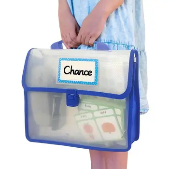 Прозрачные рюкзаки для школы, Прозрачная сумка для документов С ручкой, Многофункциональный школьный ранец, Сумочка для книг, файлов, документов, мобильного