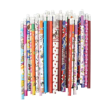 Разноцветные карандаши в ассортименте, 100 упаковок, детские карандаши и поощрительные карандаши для детей, школьные принадлежности, подарки для домашних вечеринок, карандаши