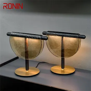 Современная креативная настольная лампа RONIN, художественный дизайн, Настольная лампа, Декоративная для дома, гостиной, спальни