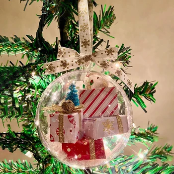 Фестиваль декроации в форме рождественского шара, инновационный стильный кулон для дома
